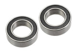 Two metal sealed ball bearings shown on a white background, suitable for radio control parts, identified as Team Corally ABEC-3 Ball Bearing 6x10x3mm (2)
