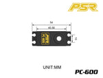 POWERSTAR PC-600 Digital Plastic Gear DC Servo