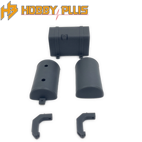 Hobby Plus HBP240560 Gas & Fuel Tank (Grey) Terranaut 8x8