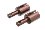 Team Corally C-00180-154-X PRO Center Differential Outdrive Cup (2) in anodized metal finish for radio control car parts, designed to enhance performance and durability.