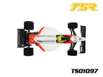 Team Saxo TS01097 1/10 F1 Car Body Clear