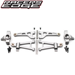 Racers Edge RCE6420 Aluminum Front Arm & Knuckle Set Blackzon Slyder