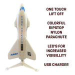 RAGE RC Spinner Missile XL Electric Free Flight Rocket