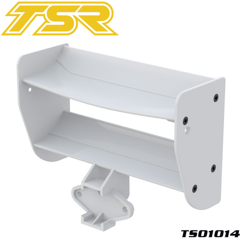 Team Saxo TS01014 1/10 F1 Rear Wing White