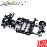 XBILITY One 1/28 Performance RWD Chassis Kit w TORQ Servo