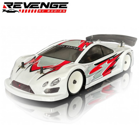 Revenge RC EQUALIZER Ultra Light Clear Body 1/10 Touring 190mm