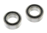 Team Corally ABEC-3 Ball Bearing 3x6x2.5mm (2) showing two small metal ball bearings designed for rc car parts to enhance performance and durability.