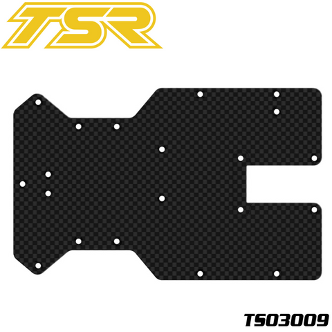 Team Saxo TS03009 Carbon Fiber Main Chassis 2.5mm GK-200