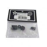Gmade GM60101 Universal Joint Set for GS02 BOM Spider packaged with three small black universal joint components designed for radio control car parts replacement or repair.