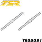 Team Saxo TS05081 Steering Turnbuckle 39mm (2)