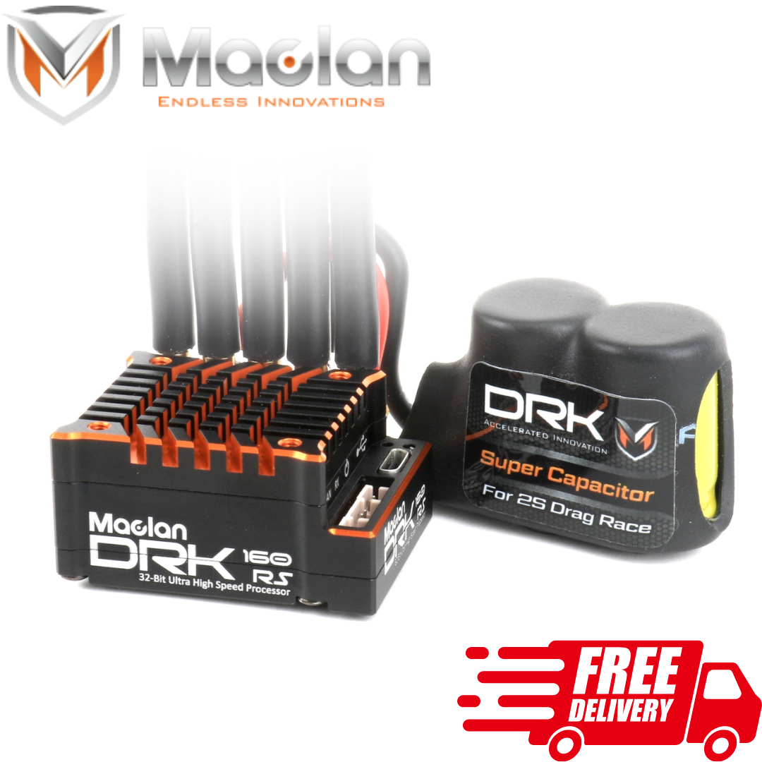 Maclan DRK 160 RS Edition Drag Race ESC NPRC RC Car No Prep – Naughty ...