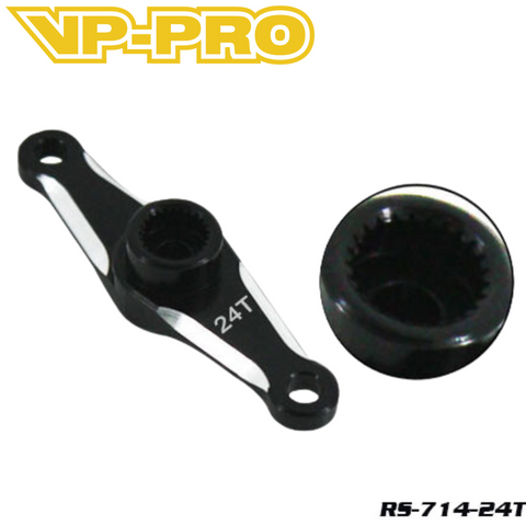 VP-PRO Drop Structure Aluminum Gas / Brake Servo Horn 24T