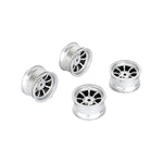 Louise LNBA263 8 Spoke Wheel +4mm Silver LMX