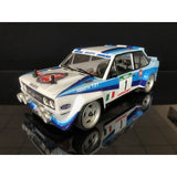 The Rally Legends EZRL2333 1/10 Fiat 131 Abarth Rally Body "WRC" Decals