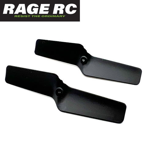 Rage RC RGR6070 Tail Rotor Blade (2) Hero-Copter