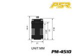 POWERSTAR PM-4510 Brushless HV Standard Digital Servo Aluminum Case