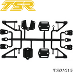 Team Saxo TS01015 Front Suspension Plastic Components