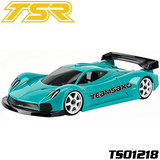 Team Saxo TS01218 1/10 GT Car Body Clear 190mm