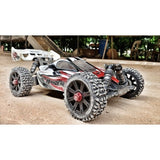Lousie B-Pioneer 1/8 Off-Road Buggy Tires 17mm Black Spoke Rim Soft (2) RC Car