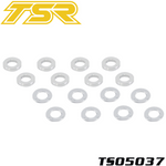 Team Saxo TS05037 Aluminum Shim Set .05 .25 .5mm