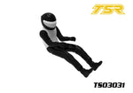 Team Saxo TS03031-BK Driver Figure Black GK-200