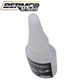 Bermco RC Parts Quicktime Tire Glue (Medium) CA .70oz w/ Tip