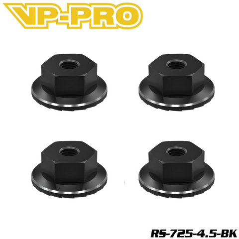 VP-PRO M3 Aluminum Serrated Wheel Nut -4.5mm (4)