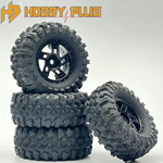 Hobby Plus HBP240396 1.2inch Mudder Comp Compound Tire + Wheel
