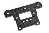 Team Corally C-00180-801 Steering Deck XTR 3mm Carbon Fiber part featuring a lightweight, durable carbon fiber design for enhanced performance in radio control cars.