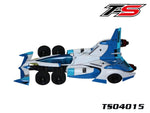 Team Saxo TS04015 F1-Future 1/10 Clear Body RC Fighter Jet