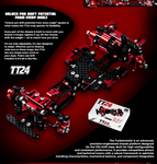 G-Force TT24 1/24 Full CNC Aluminum Drift RWD Chassis Kit