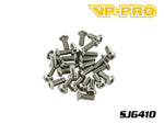 VP-PRO SIG410 4x10mm Round Headed Screws BLACK STEEL (30)