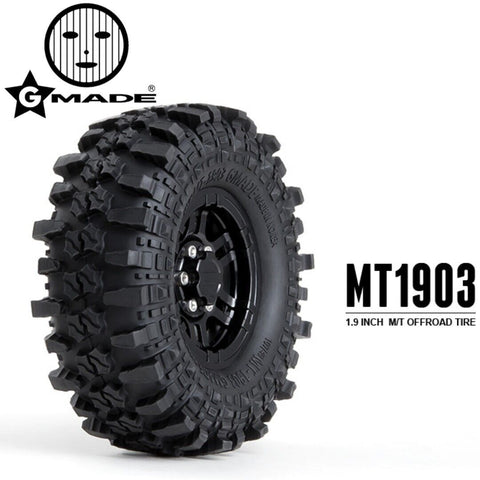 Gmade GM70284 MT1903 1.9" Off-Road Crawler Tires (2)