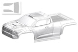 Team Corally C-00230-0096 Furago XD Body Clear 1/12 Punisher XD RC Monster Truck