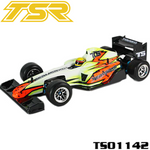 Team Saxo TS01142 F1-180-V2 F1 Car Body Clear