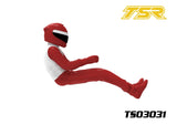 Team Saxo TS03031-RD Driver Figure Red GK-200
