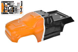 Team Corally C-00230-0096-O Furago XD Body Orange 1/12 Punisher RC Monster Truck
