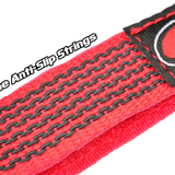 Team Corally C-50536 Pro Battery Straps 300x20mm Silicone Anti-Slip Red (2)