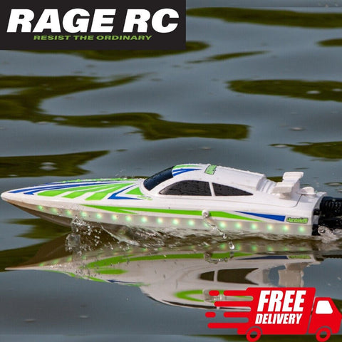 Rage RC LightWave 400BL Brushless RTR Pool Racer + LEDs