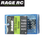 Rage RC RGRB1236B Auto-Bind Receiver Black Marlin BL SuperCat 700BL Velocity 900