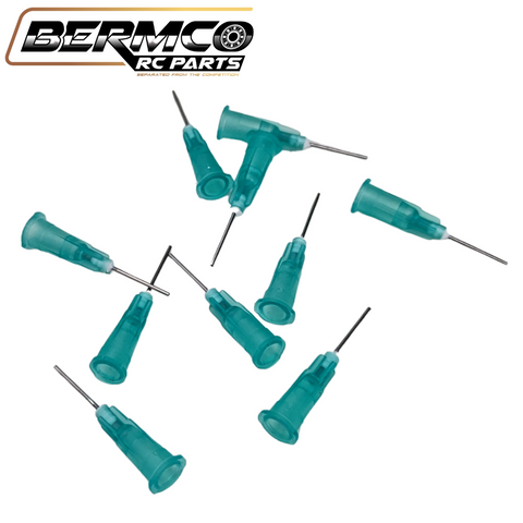 Bermco RC Parts Medium Metal CA Glue Tips (10)