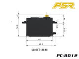 POWERSTAR PC-8012 HV DC HV Low Pro Digital Metal Gear Servo