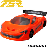 Team Saxo TS05051 1/12 Pan Car GT Clear Body + Wing 0.8mm