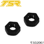 Team Saxo TS02061 Hex Nut (2)