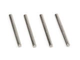 BlackZon BZN540450 Steering Posts (4) Vyper & Turbo metal rods designed for use as rc car parts in controlling steering mechanisms.