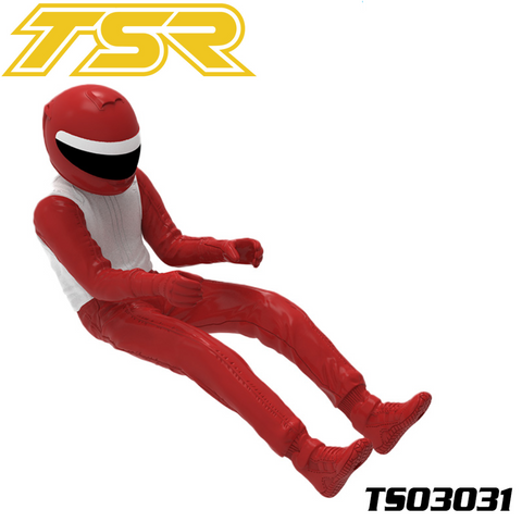 Team Saxo TS03031-RD Driver Figure Red GK-200