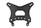 Team Corally C-00180-877 Aluminum Front Shock Tower 5mm in black, designed as a durable rc car part for enhanced suspension support in radio control vehicles.