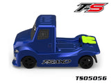 Team Saxo TS05056 1/10 Semi-Truck Body for MGT Touring (Clear) 225mm