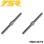 Team Saxo TS01075 Titanium Turnbuckle 35mmx3mm (2)