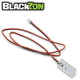 BlackZon BZN540468 LED Taillight Vyper & Turbo featuring a compact LED light panel with black and red wiring for radio control car parts.